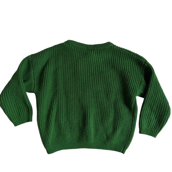 Sweet Wink - Lucky St. Patrick's Day Knit Sweater (Green) - Size 2T - Picture 6 of 6